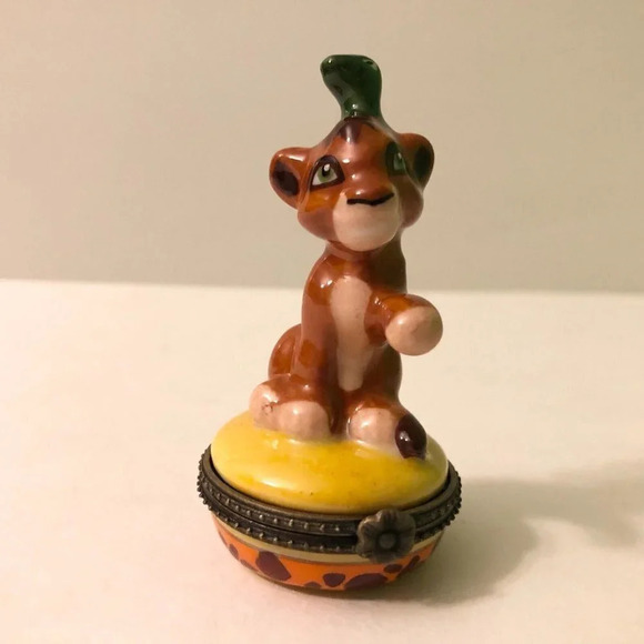 The Lion King II Simba's Pride Kuvo Small Trinket Box Ocean Spray - Picture 7 of 11